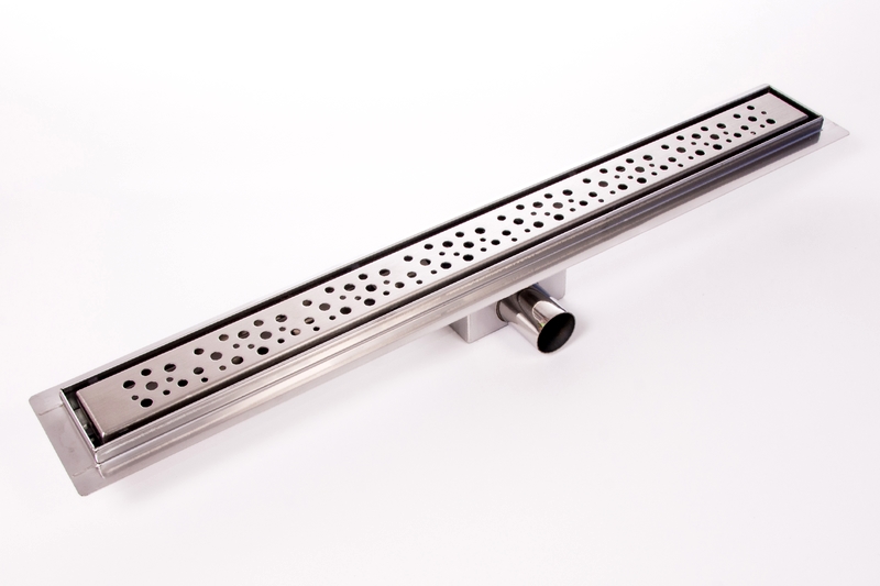 Nerezový odtokový žlab 80 cm - model KAPKY