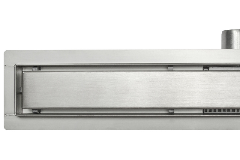 Nerezový odtokový žlab 90 cm - model KLASIK 2v1