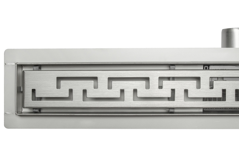 Nerezový odtokový žlab 60 cm - model ŘECKO