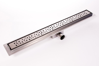 Nerezový odtokový žlab 80 cm - model KAPKY