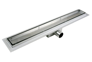 Nerezový odtokový žlab 80 cm - model KLASIK 2v1