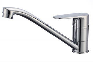 Baterie umyvadlová dřezová kuchyňská s otočným raménkem 22cm